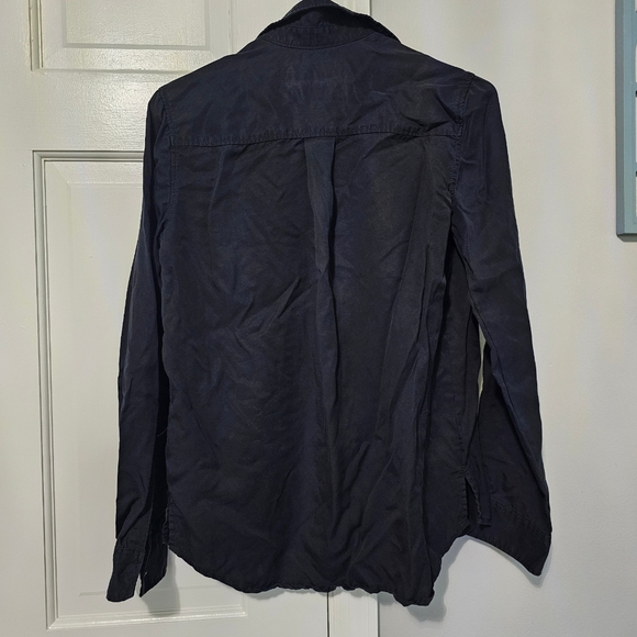 Black Button-Up Shirt - Picture 3 of 3